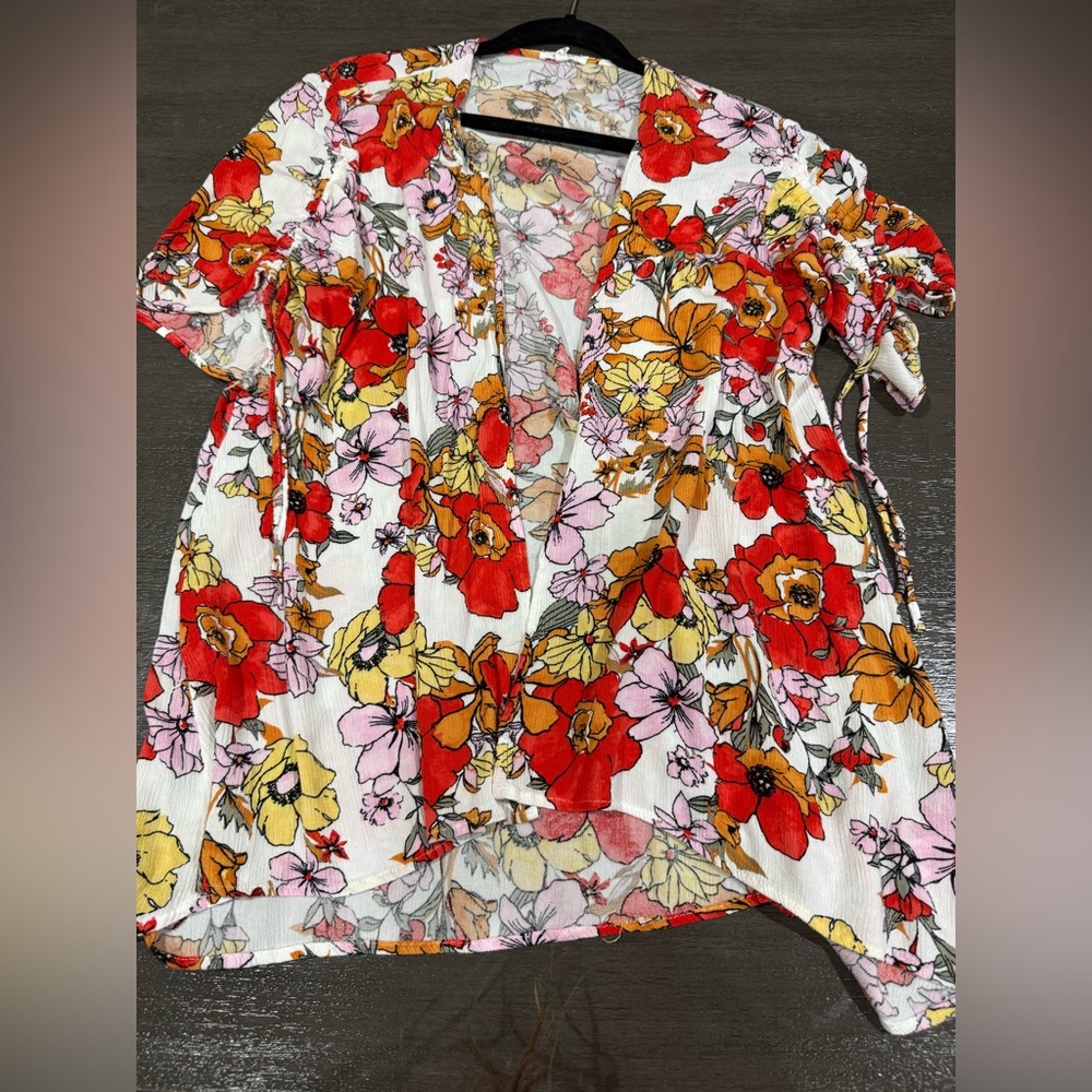 Floral kimono